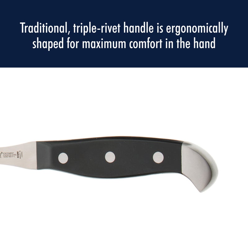 HENCKELS Statement Razor-Sharp 2-pc Carving Set, German Engineered Informed by 100+ Years of Mastery, Black/Stainless Steel - Image 5